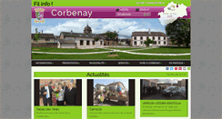 Desktop Screenshot of corbenay.fr